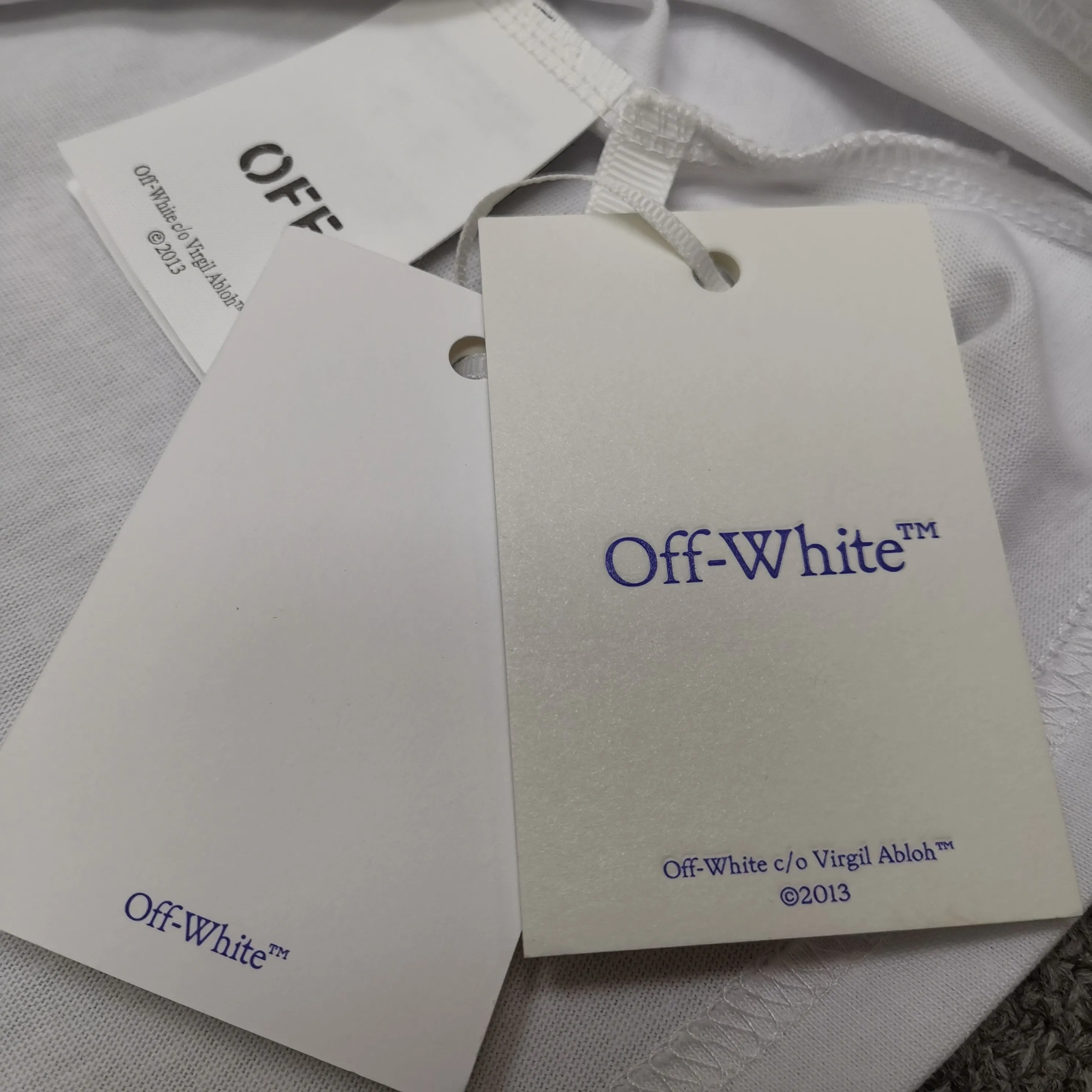 off white new loose version short-sleeved T-shirt Size: S M L XL Color: Black White Green P240